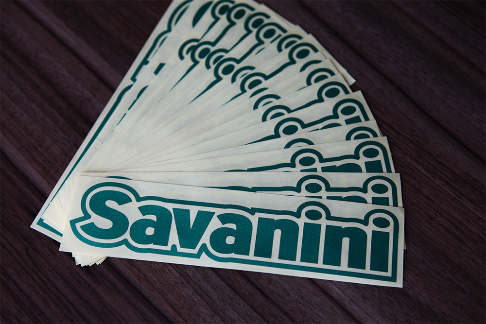 SAVANINI汽车贴纸玻璃车贴 个性改装反光车身贴装饰
