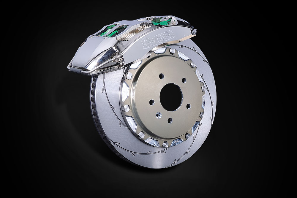 Porsche Karmann 09 rear wheel integrated forged caliper kit