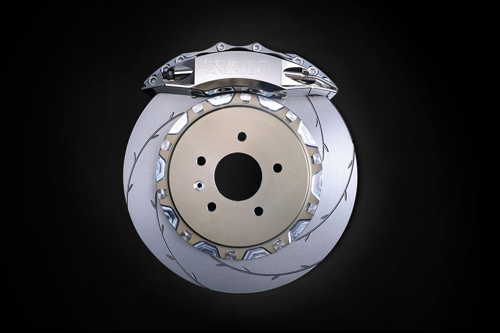BMW M3 09 small 4-piston caliper kit for rear wheels
