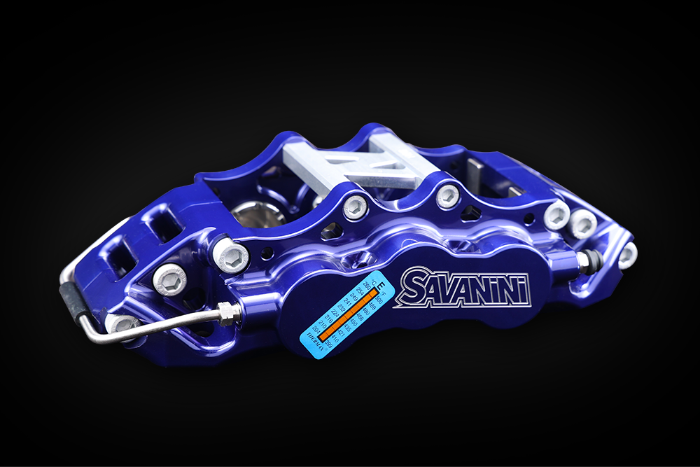 NC600 narrow body lightweight split forging competitive large six piston caliper