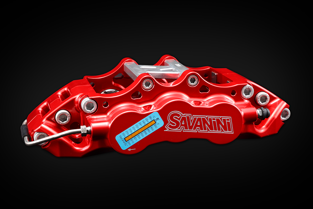 N600 lightweight split forging competitive large six piston caliper